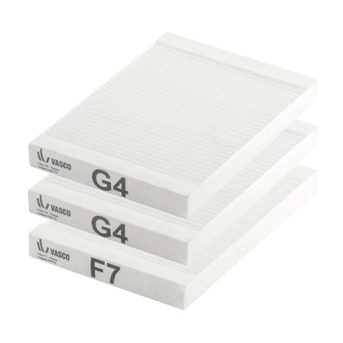 Vasco WTW DX4/5/6 filterset F7/G4/G4