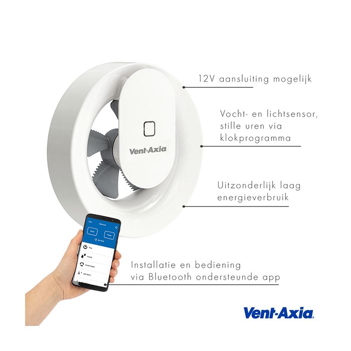 Vent-Axia Svara slimme badkamerventilator