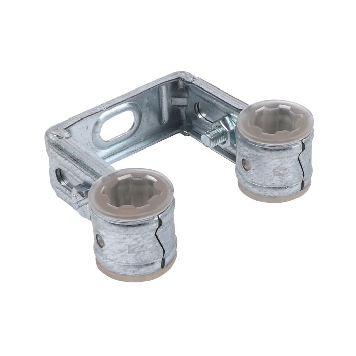 Walraven dubbele beugels 15mm + transparante inlage kunststof