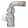 Heimeier Radiatorafsluiter Thermostatische Afsl- V-exakt Ii- Met Bocht- Dn15