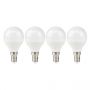 3+1! Nedis - Dimbare E14 LED lamp G45 4.9W 470LM