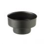 Ubbink Aerfoam verloop KS 160-125mm - zwart