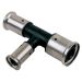 Henco T-stuk 20x20x16 3x pers - 11PK-202016