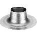 Burgerhout plakplaat rond aluminium 198mm voor mugro 80-80