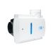 Voor/zijaanzicht van de Orcon Compact-10RHP ventilatiebox - Perilex