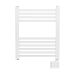 Vooraanzicht van de Eurom Sani badkamerradiator 400 Wifi - wit Vooraanzicht van de Eurom Sani badkamerradiator 400 Wifi - wit