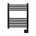 Vooraanzicht van de Eurom Sani badkamerradiator 400 Wifi - zwart Vooraanzicht van de Eurom Sani badkamerradiator 400 Wifi - zwart