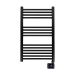 Vooraanzicht van de Eurom Sani badkamerradiator 600 Wifi - zwart Vooraanzicht van de Eurom Sani badkamerradiator 600 Wifi - zwart