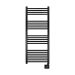 Vooraanzicht van de Eurom Sani badkamerradiator 1000 Wifi - zwart Vooraanzicht van de Eurom Sani badkamerradiator 1000 Wifi - zwart