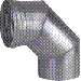 Burgerhout Alu-fix Segmentbocht 130 87-90°
