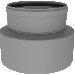 Burgerhout Pp Rookgas Verklein. Verslst 130-100 Mm