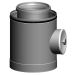 Ubbink Inspectiestuk Clv -  Ø160/250 - Pptl/metaal