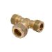 Knel T-stuk verlopend - 15 x 22 x 15mm Knel T-stuk verlopend - 15 x 22 x 15mm