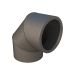 Ubbink Aerfoam geïsoleerde bocht 90° - Ø180