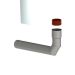 Burgerhout Steunbocht Rvs 80-80 87° Fixed-flex