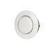 Vooraanzicht van de Brink afvoerventiel 125mm - Wit Vooraanzicht van de Brink afvoerventiel 125mm - Wit