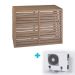Evolar Evo-Cover omkasting + condensorschot - Medium 800 x 1100 x 550mm - houtlook