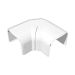 Tecnosystemi Optima leidinggoot platte bocht - 45-90° CPS75