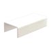 Canalit Koppelstuk met bodemstuk 25x13mm wit - 2 stuks