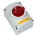 Famatel lastschakelaar met behuizing 2 Polig 32A 131x96.5x105.5