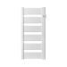 Vooraanzicht van de Masterwatt Vera White badkamerradiator - 750W - H1085 L531 Vooraanzicht van de Masterwatt Vera White badkamerradiator - 750W - H1085 L531