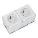 Schneider Electric Mureva IP55 2 voudig wandcontactdoos polarwit