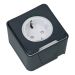 Schneider Electric Mureva IP55 wandcontactdoos grijs