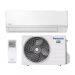 Vooraanzicht van het binnen- en buitendeel van de Panasonic TZ50-CKE split airco 5,0kW Vooraanzicht van het binnen- en buitendeel van de Panasonic TZ50-CKE split airco 5,0kW