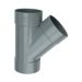 PVC T-stuk 32mm - hoek 45°
