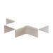 Canalit T-stuk met bodemstuk 25x13mm wit - 2 stuks