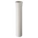 Ubbink Rolux verlengbuis 80 mm mof x spie enkelwandig PP wit L=250 mm