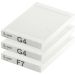 Vasco WTW DX4/5/6 filterset F7/G4/G4 Vasco WTW DX4/5/6 filterset F7/G4/G4