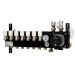 VTE SLIM verdeler vloerverwarming 7-groeps Grundfos pomp VTE SLIM verdeler vloerverwarming 7-groeps Grundfos pomp