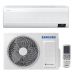 Vooraanzicht van de Samsung WindFree C24 6,5kW binnen- en buitenunit Vooraanzicht van de Samsung WindFree C24 6,5kW binnen- en buitenunit