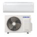 Vooraanzicht van de binnen- en buitenunit van de Samsung WIndFree Elite-12 3,5kW Vooraanzicht van de binnen- en buitenunit van de Samsung WIndFree Elite-12 3,5kW