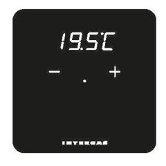 Intergas Comfort Touch zwart thermostaat