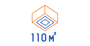 110 m²