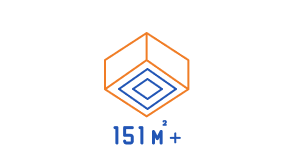 Meer dan 151 m²