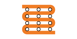 Op noppenplaat en ingieten in een dekvloer (Opbouwhoogte 4,5 - 6 cm)