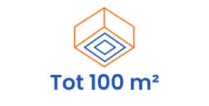 Tot 100 m²